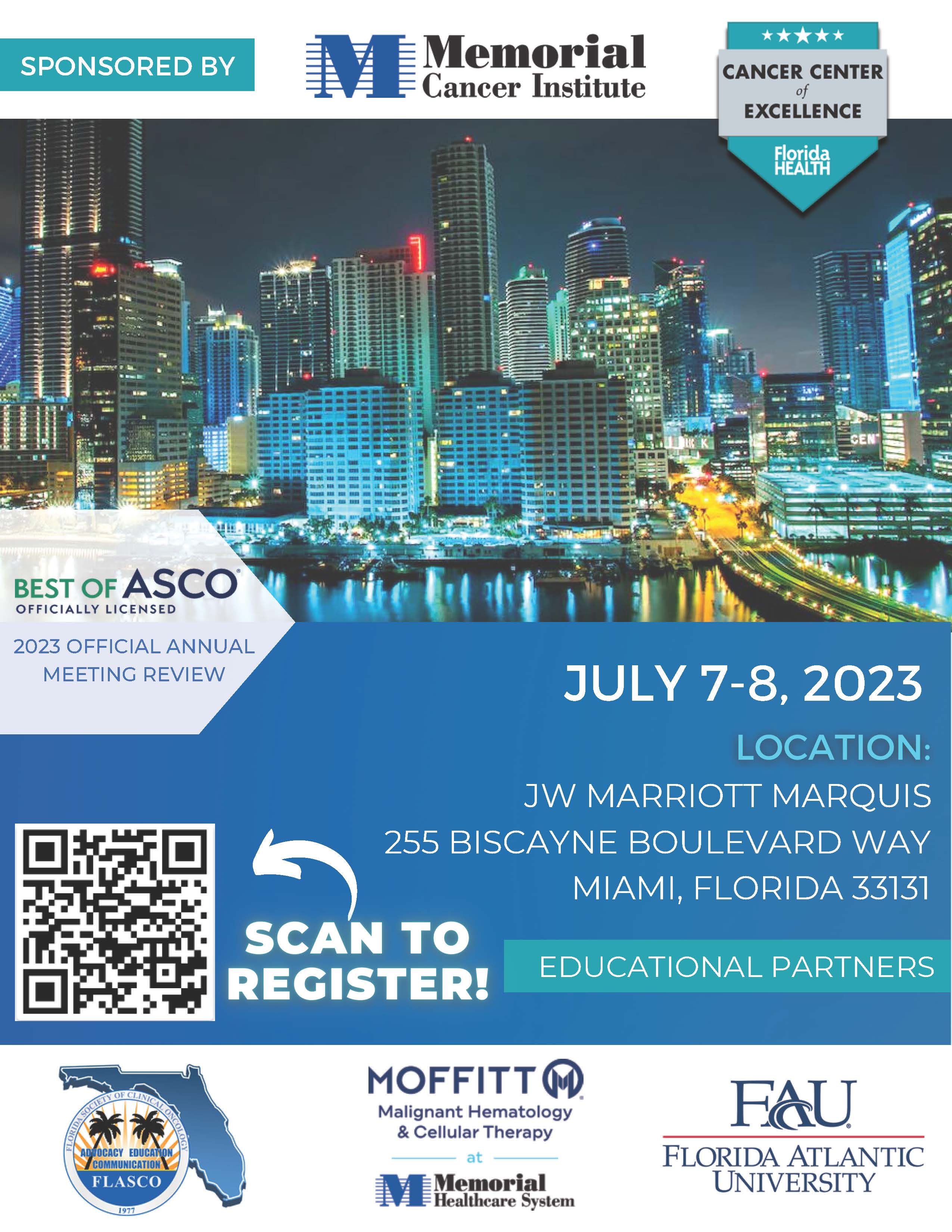 Best of ASCO® 2023 Miami Symposium Banner